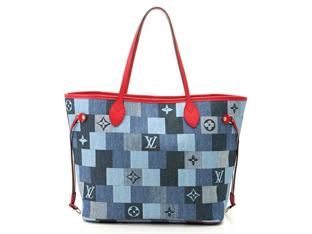 LOUIS VUITTON Neverfull Denim Monogram